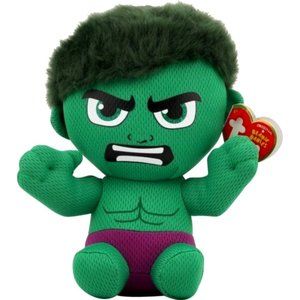 HULK Marvel Ty Beanie Baby NWT Avengers Green Bruce Banner Disney